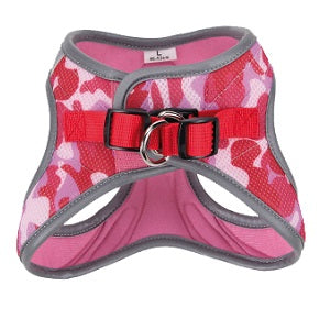 Hundegeschirr Hiking - Reflective Army Pink