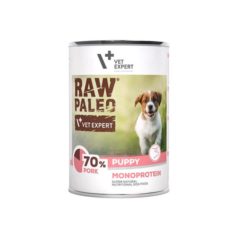 Kopie von Hundenassfutter – Raw Paleo Puppy Schwein