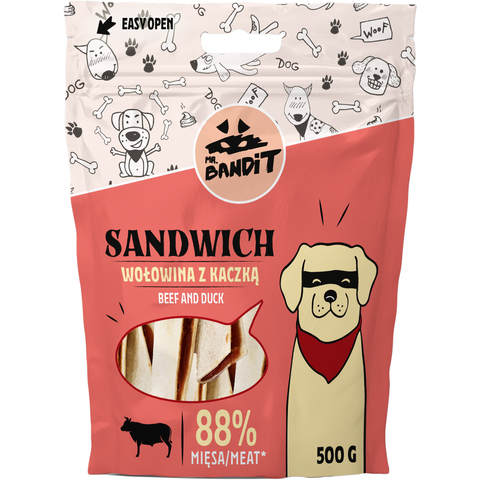 Mr. Bandit Sandwich - Rindfleisch mit Ente