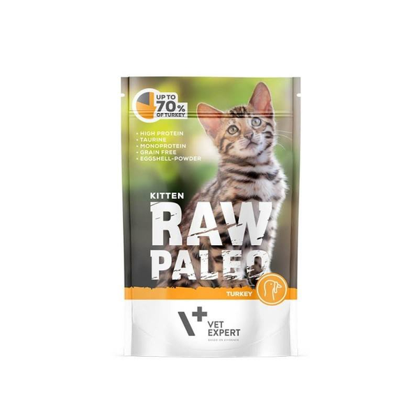Raw Paleo Kitten Truthahn - Katzenfutter