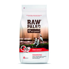 Hundetrockenfutter – Raw Paleo Adult Mini Rind Hundefutter 