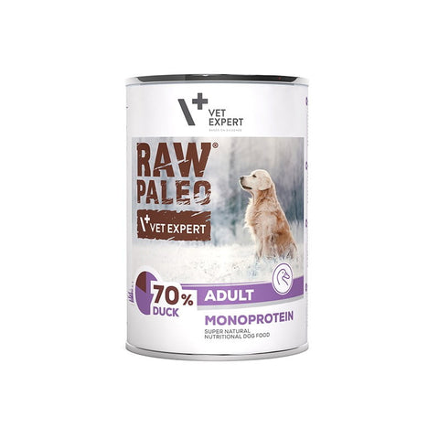 Hundenassfutter – Raw Paleo Adult Ente