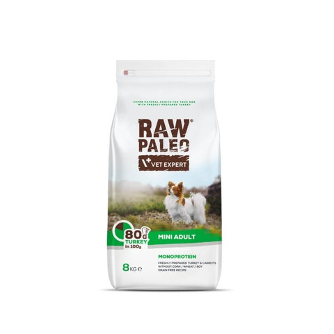 Hundefutter – Raw Paleo Adult Mini Hundetrockenfutter 