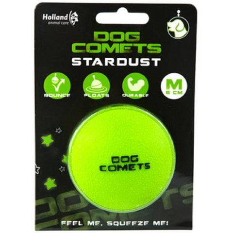 Dog Comets Ball Stardust Neongrün Ø 6cm