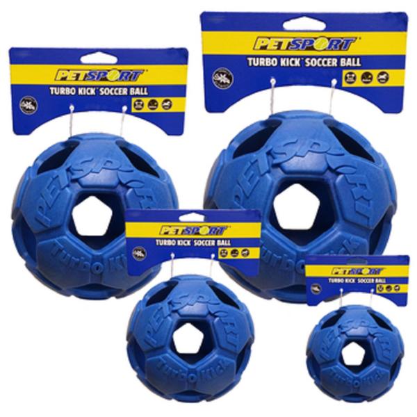 Turbo Kick Soccer Ball Blau 10cm