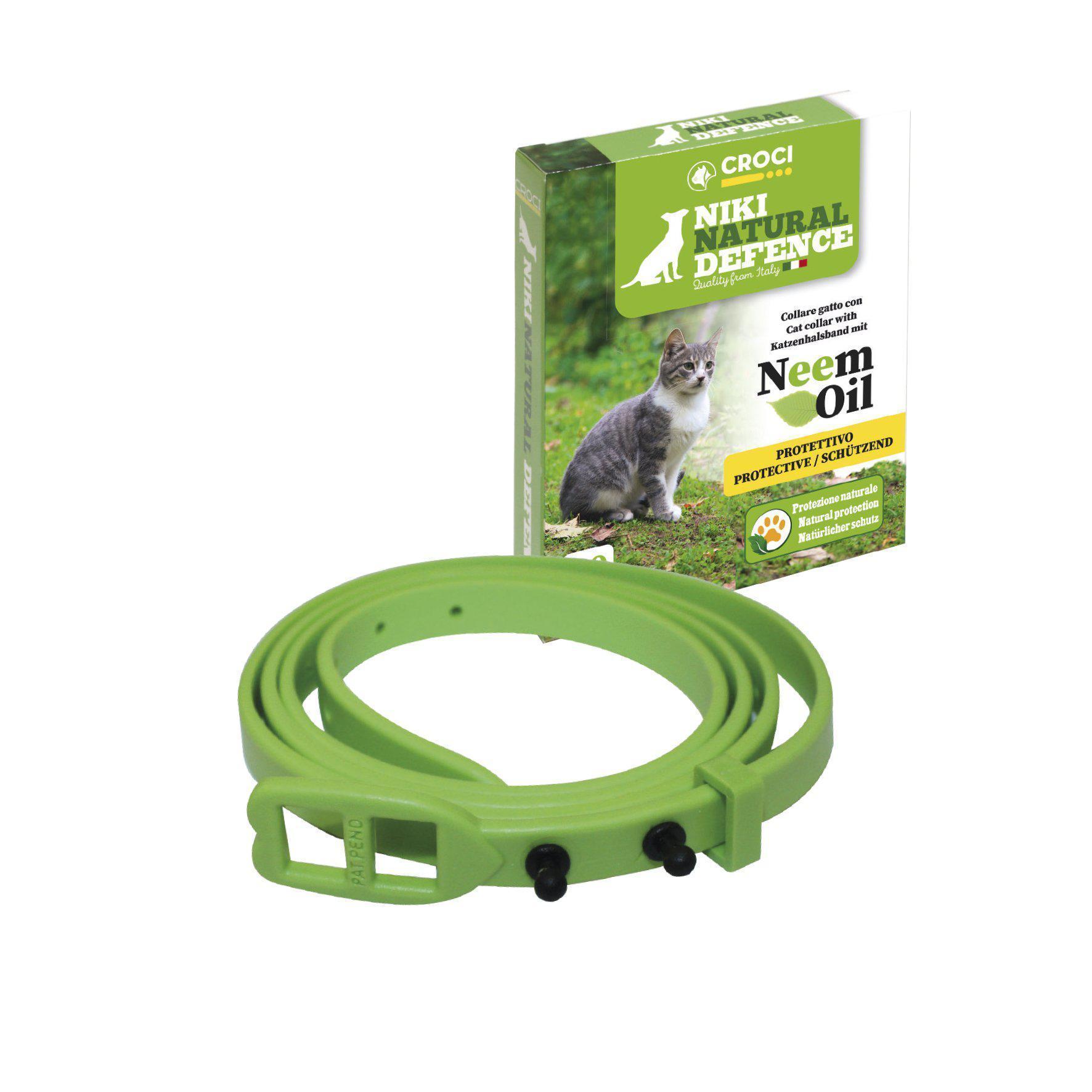 Natural Ungezieferschutz - Halsband Katze NEEM 30cm