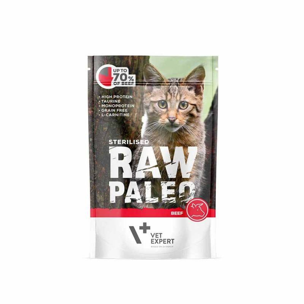 Raw Paleo Sterilised Rind - Katzenfutter