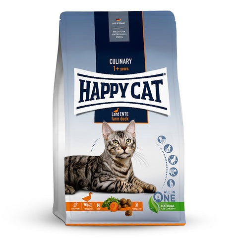 Happy Cat Culinary Adult Land-Ente - Katzenfutter - 1,3kg