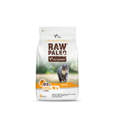 RAW PALEO ADULT – Truthahn und Huhn Katzenfutter 